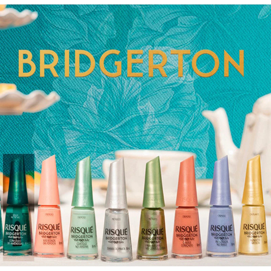 Kit Esmaltes Risqué Bridgerton Nova Coleção Ris