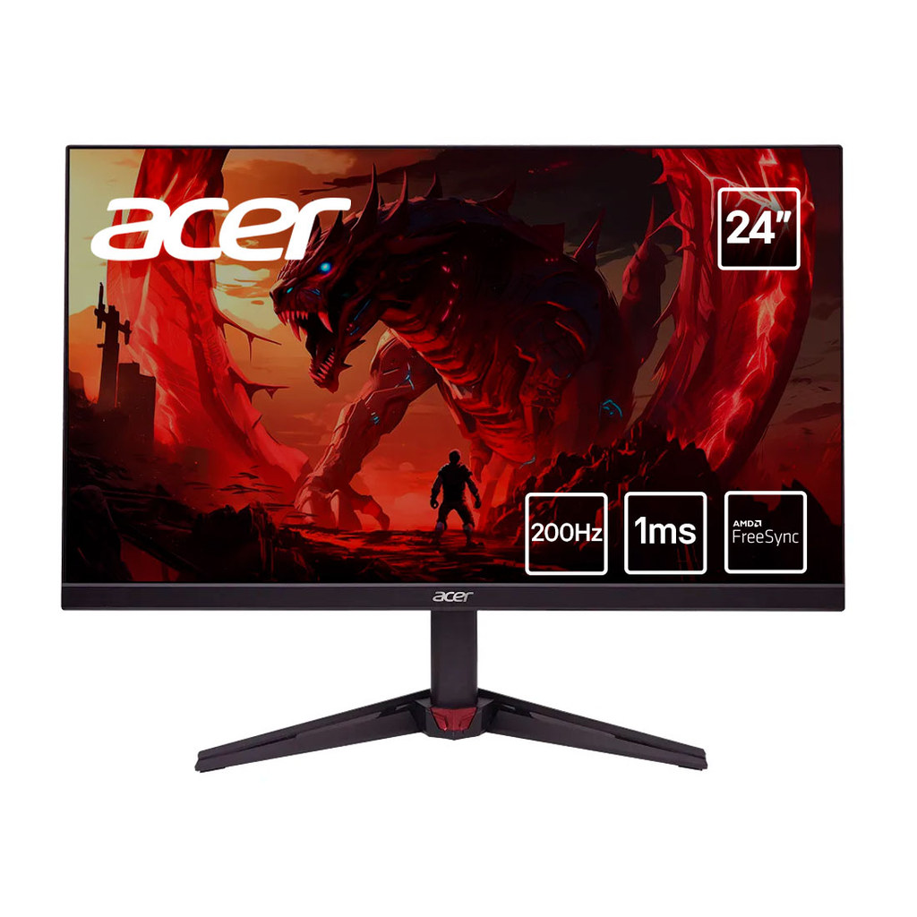 Monitor Gamer Acer Nitro 24 200Hz 1Ms IPS Full HD 