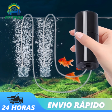 Bomba De Aquário USB Portátil Para Oxigenação 