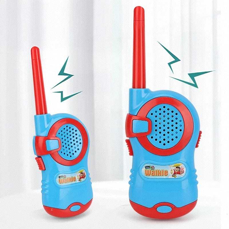 KIT Walkie Takie Radio Comunicador Infantil De Bri