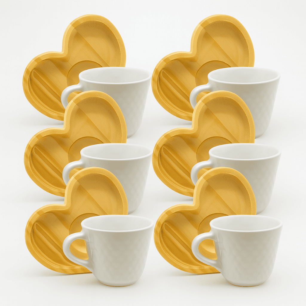 Jogo Xicaras Cafe Chá Porcelana Branca Pires Cora