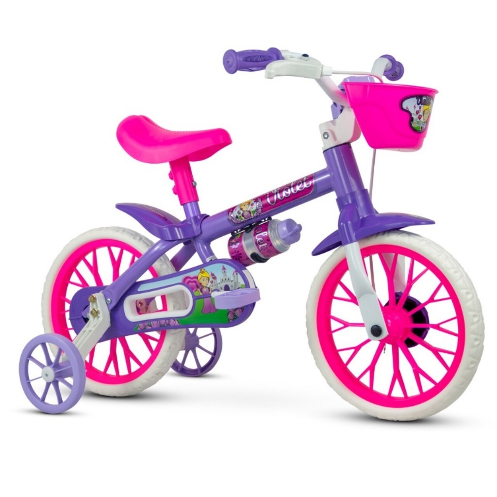 Bicicleta Infantil Aro 12 de 3 a 5 Anos Marca Nath