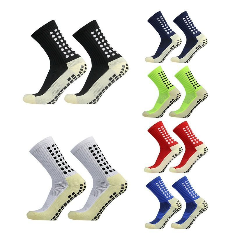 meia futebol kit 1/2/3 antiderrapante meias esport