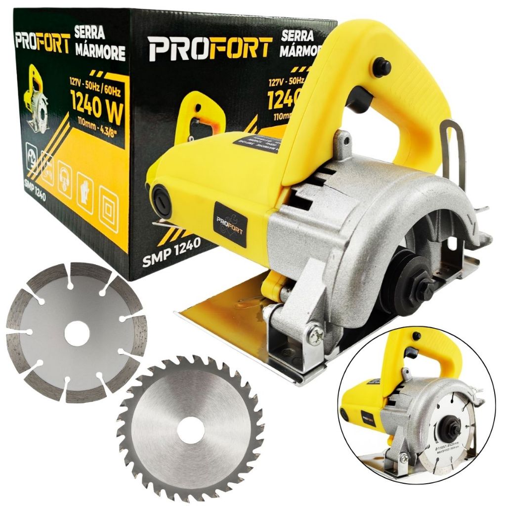Kit Serra Mármore Tipo Makita SMP1240 para Constr