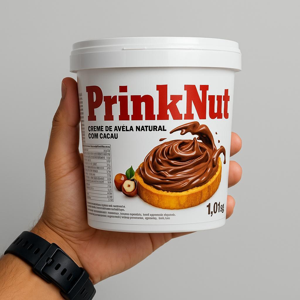 Prink Nut Creme de Avelã Com Cacau Chocolate 1 Kg