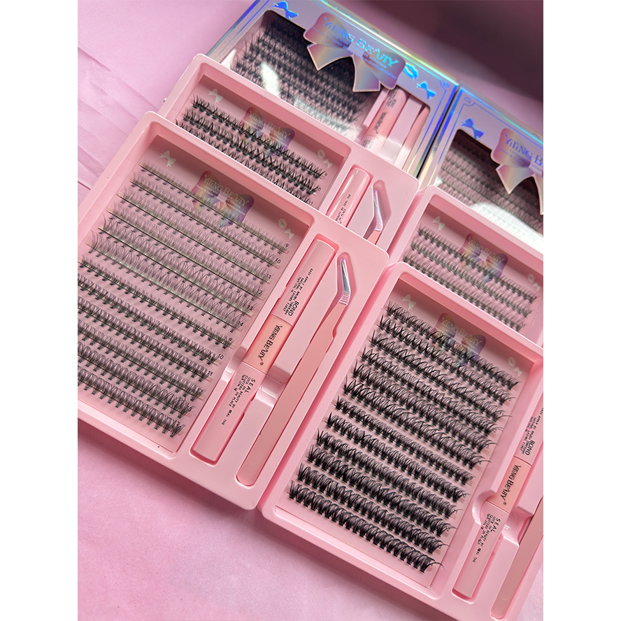 kit Extensão natural dos cílios postiços de 240