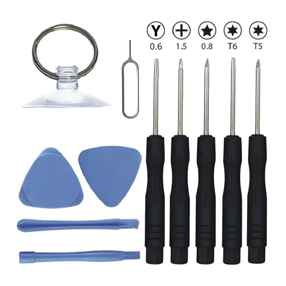 Kit Ferramentas Básico Para Abrir Celular Tablet 