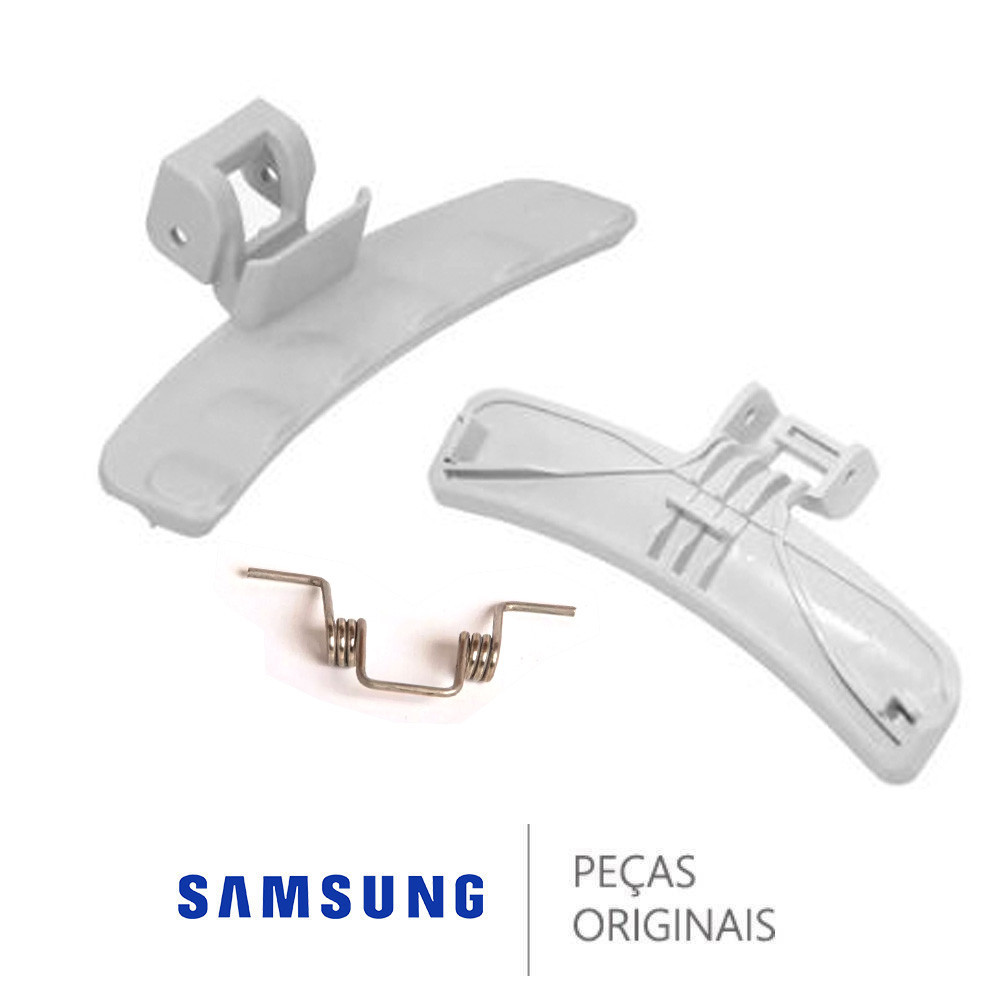 KIT PUXADOR + MOLA DA PORTA LAVA E SECA SAMSUNG NO