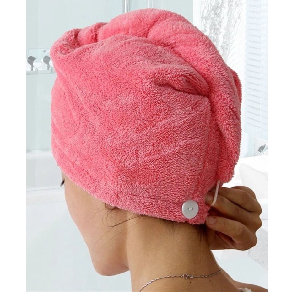 Toalha De Cabelo Banho, Toalha Mágica Para Secar 