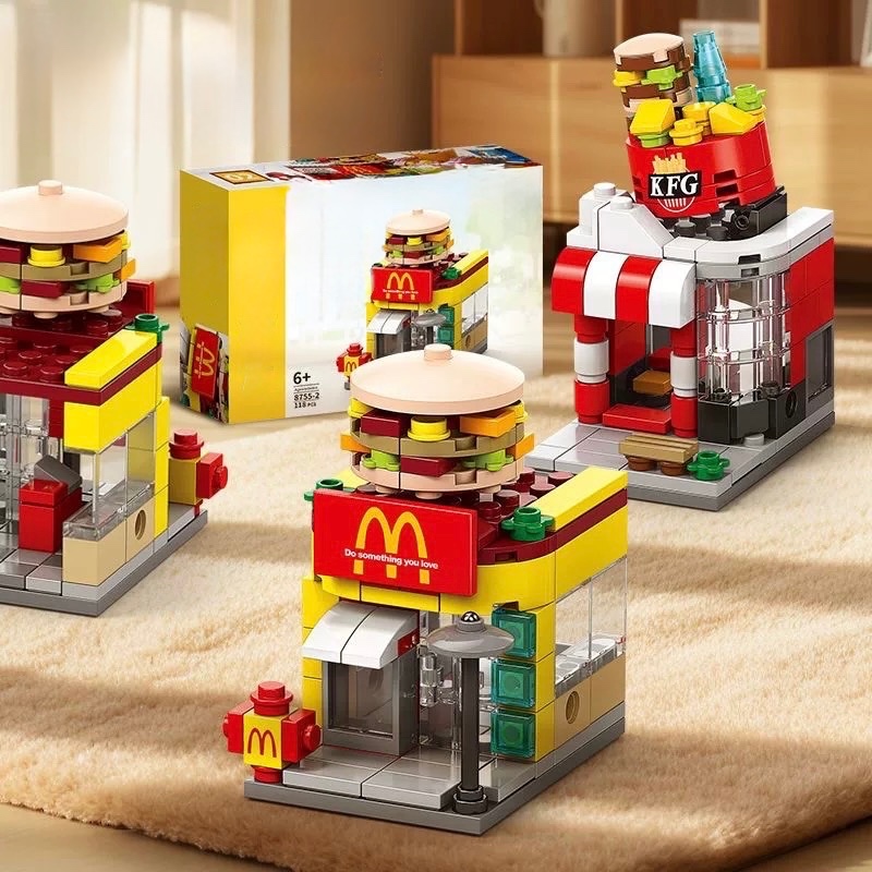 Brinquedo de Montar Arquitetura Mini  Desenvolvime