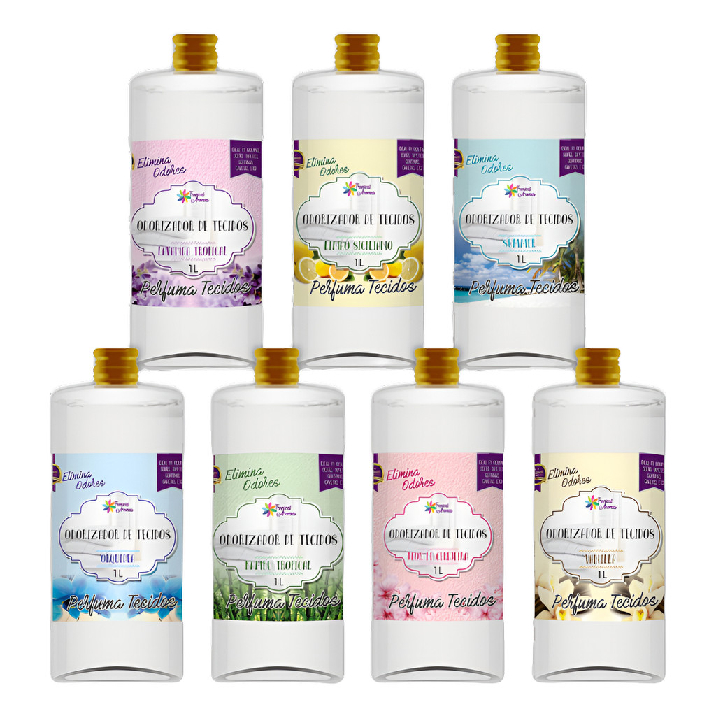 Refil Odorizador Tecido 1 Litro Tropical Aromas El