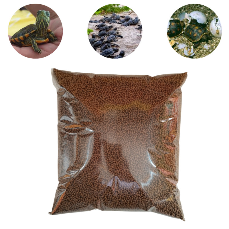 Ração Tartaruga Filhote Completa 200 Gr Jabuti E