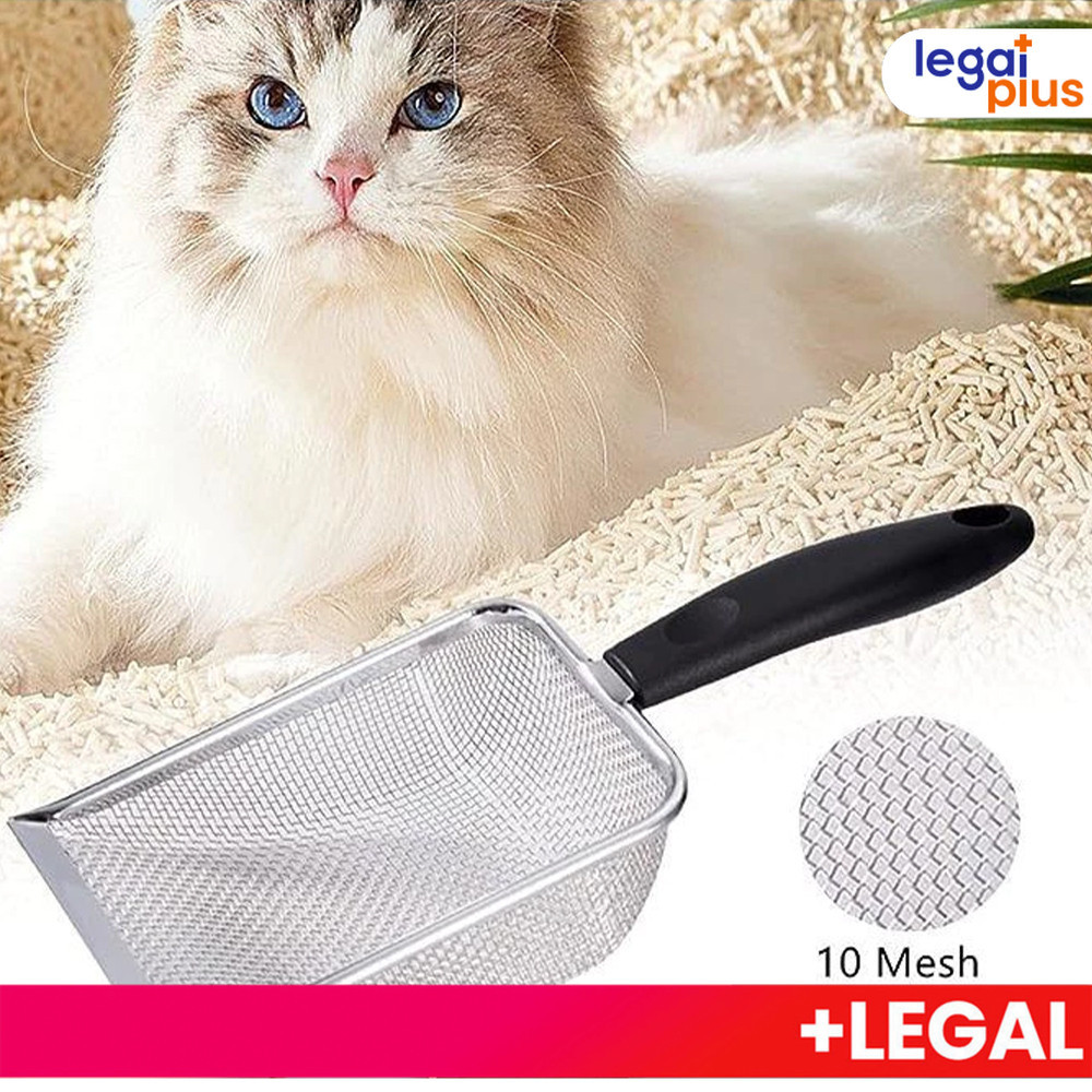 Pá para Areia de Gatos com Peneira Coletora em A�