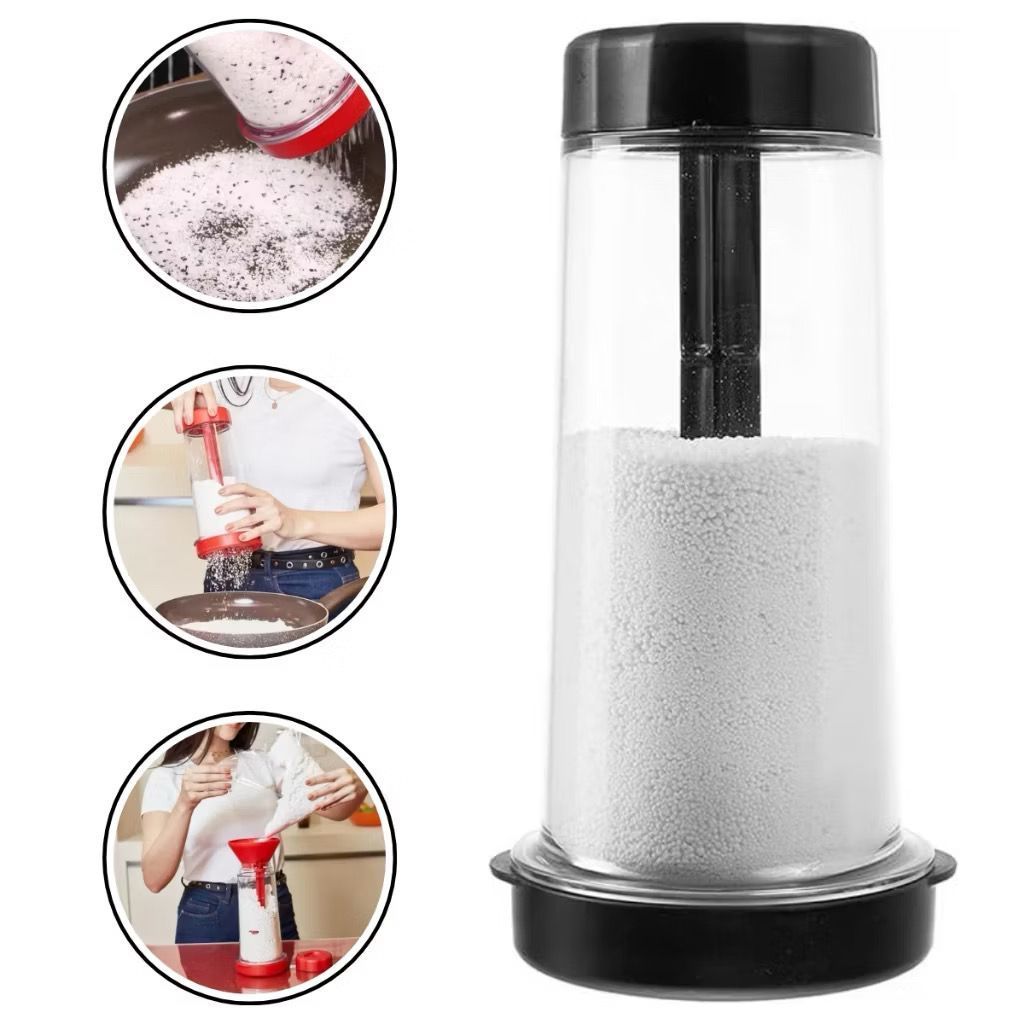 Tapioqueira Peneira Polvilhador Armazena Tapioca B