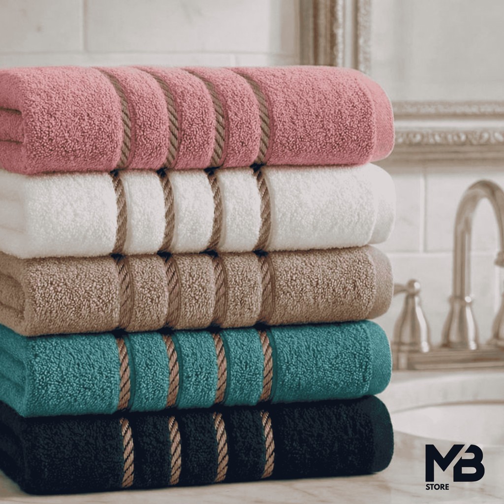 Kit 6 Toalha de Banho Grande Felpuda Macia Premium