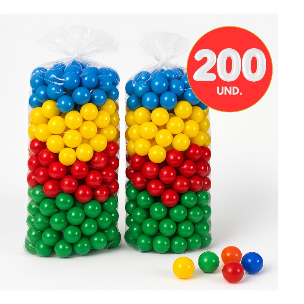 Saco 200 Bolinhas Coloridas Piscina Infantil Bola 
