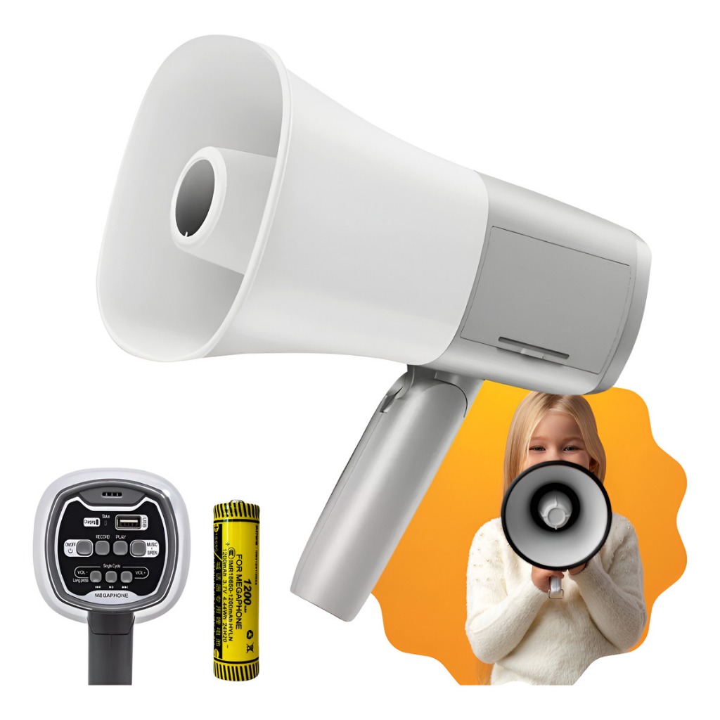 Megafone Portátil Profissional Gravador Definicao