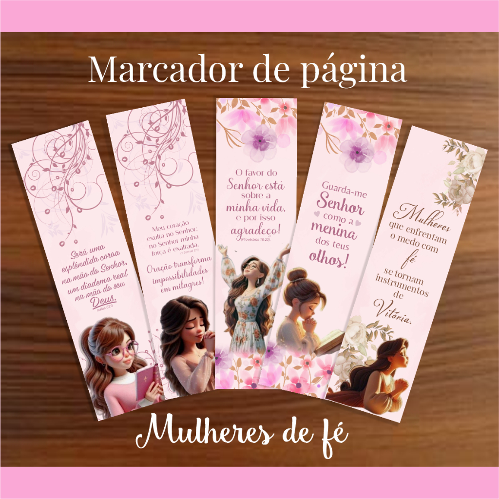 Marca-páginas Mulher Virtuosa – marcador de