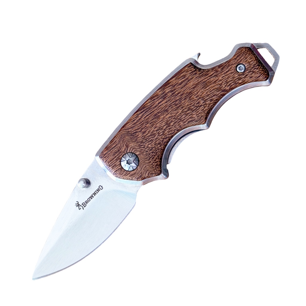 Canivete Browning F16 Tatico Caça Clip Point Inox