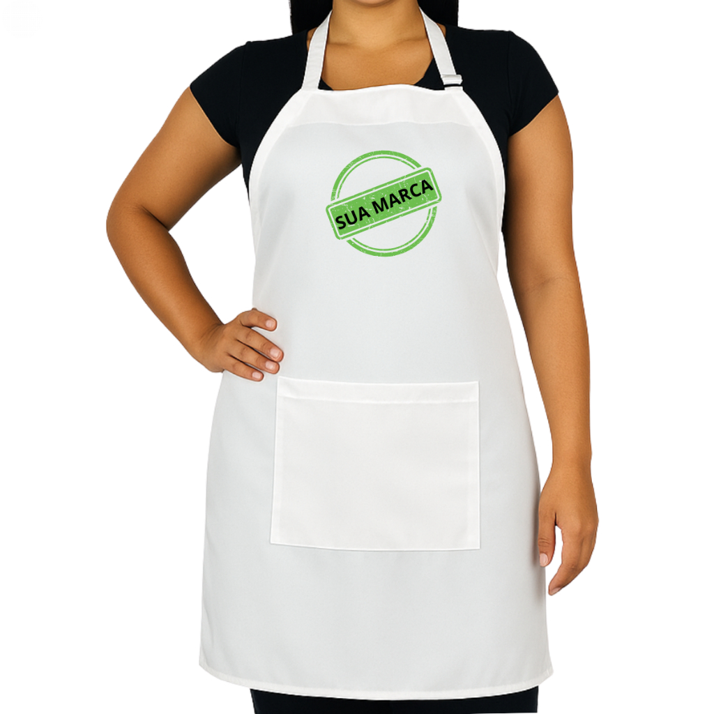 Avental personalizado logomarca nome oxford unisse