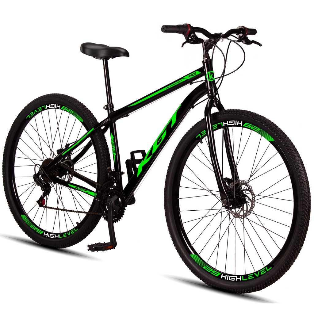 Bicicleta Aro 29 Aço Carbono KGT Freios A Disco 2