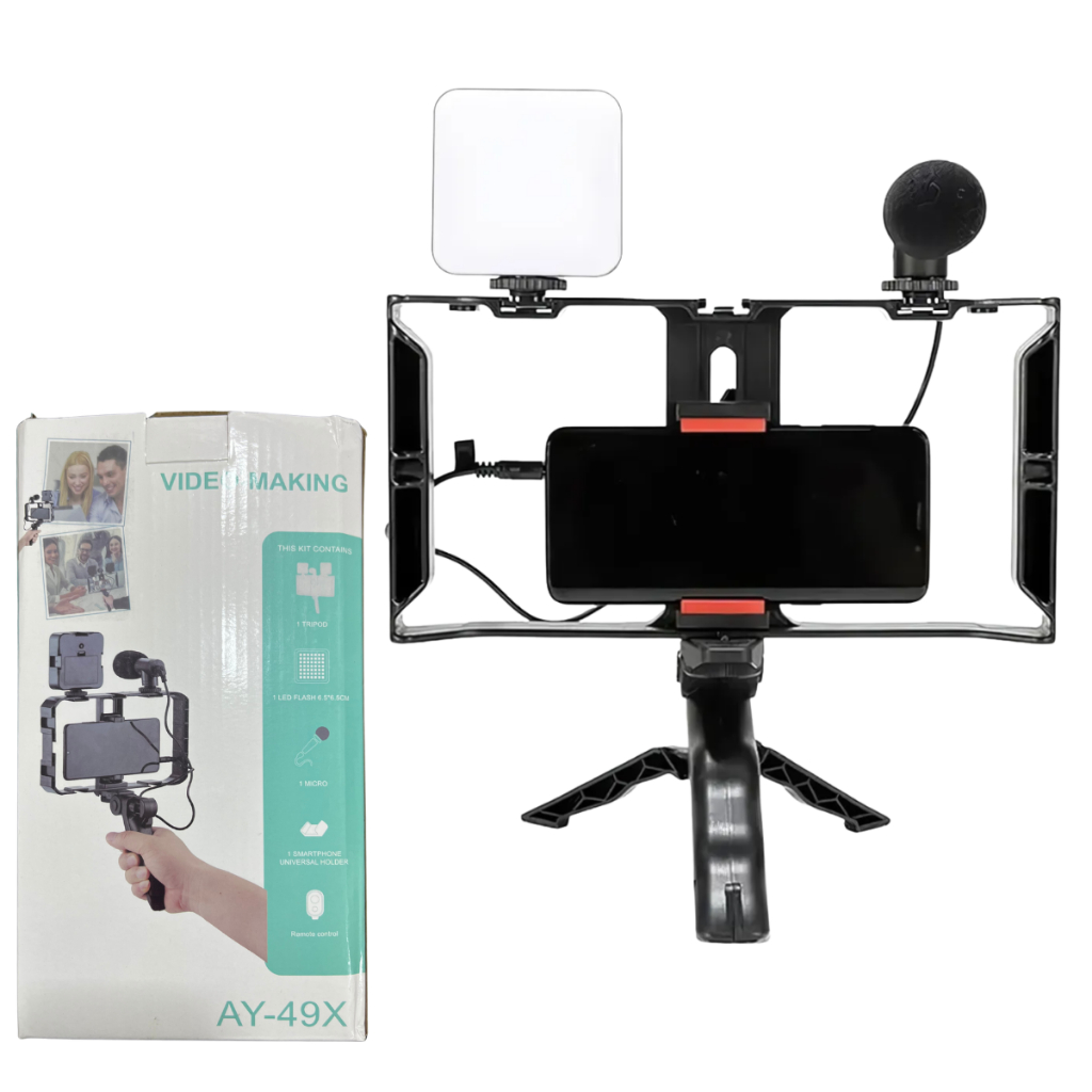 Estabilizador Kit Video Making Suporte De Gaiola D