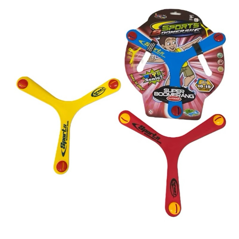 Boomerang Esportivo Infantil e Adulto Brinquedo de