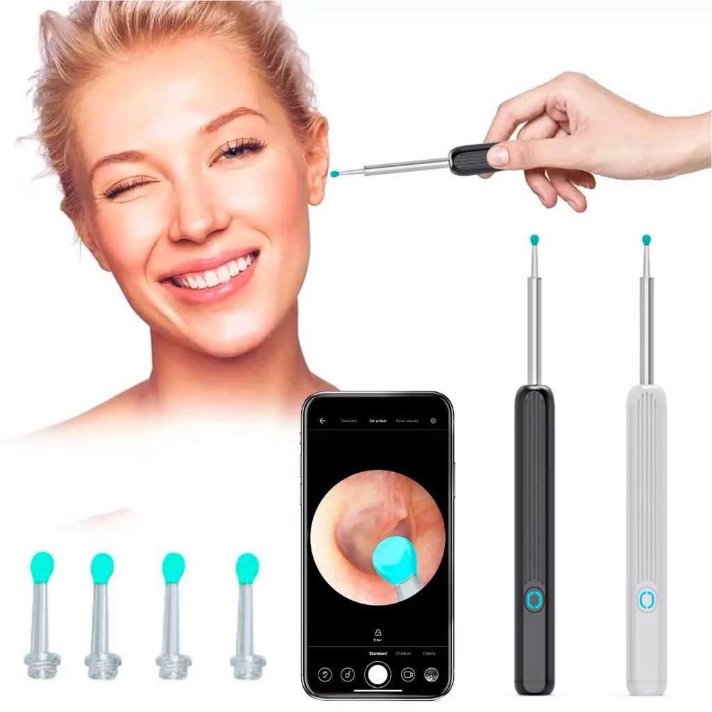 Limpador De Ouvido Com Câmera Visual Inteligente 