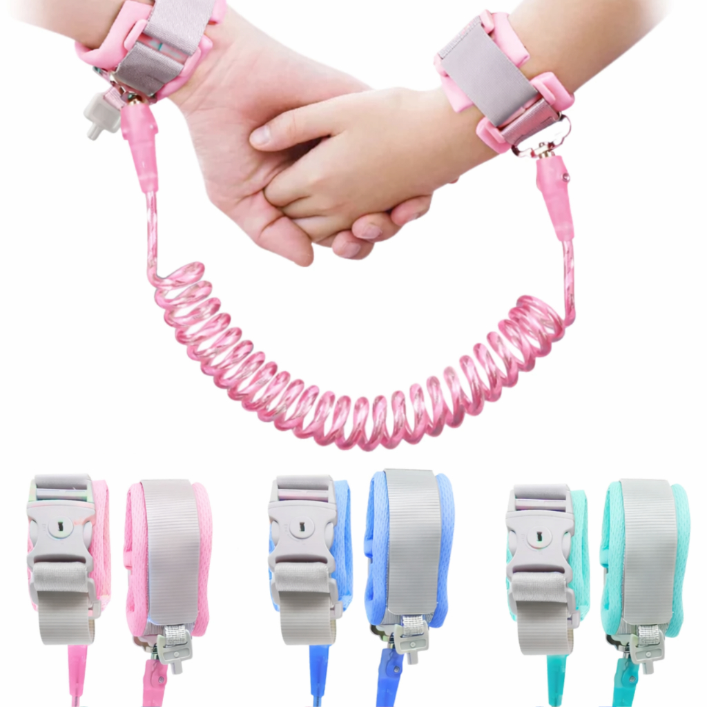 Pulseira Guia Para Criança Infantil Passeio Segur