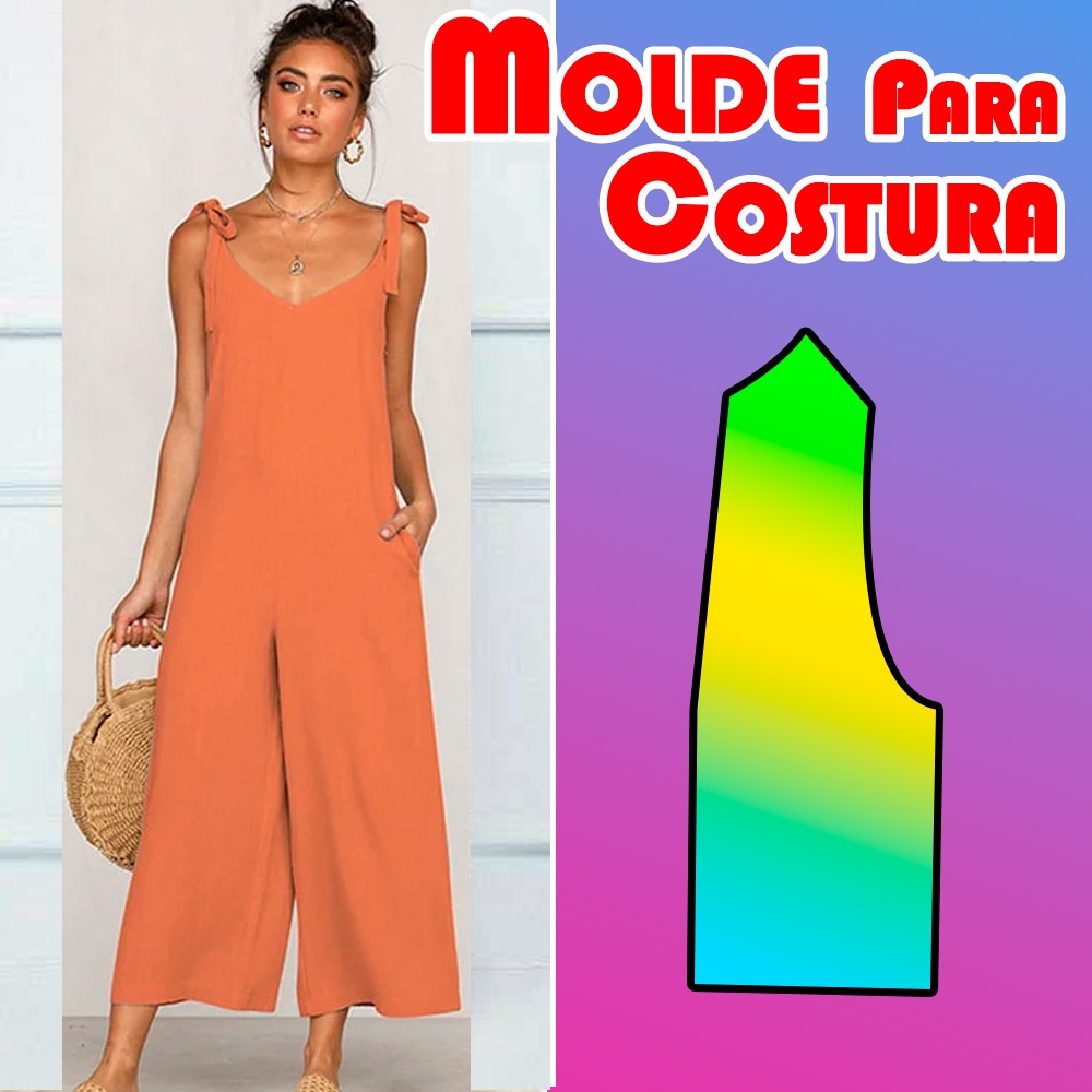 Molde Macaco Feminino Estilo Petra