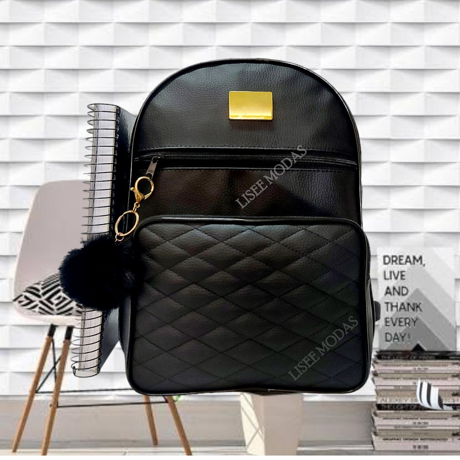 Mochila Feminina Bolsa Mochilinha Blogueirinha da 