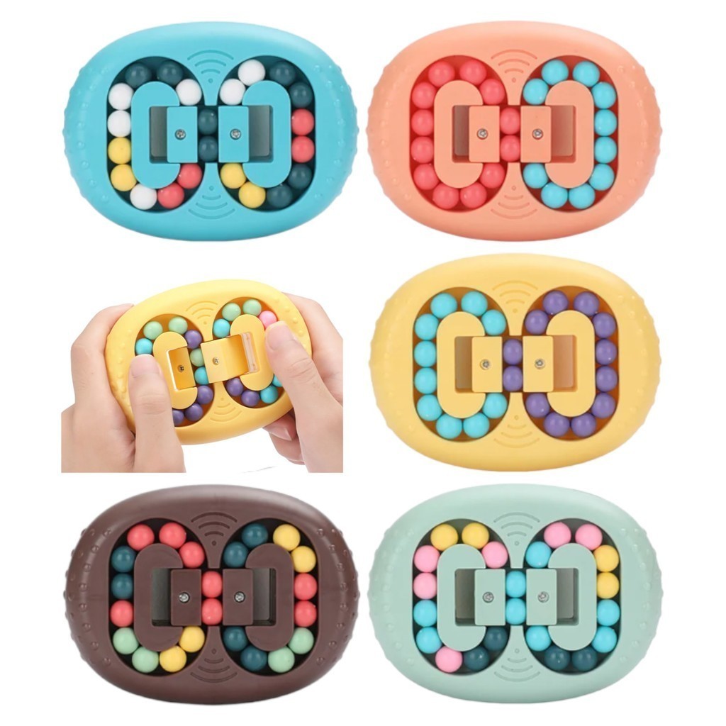 Kit 8 / 10 /12 Fidget Toys Cubo Dedo Feijão Mági