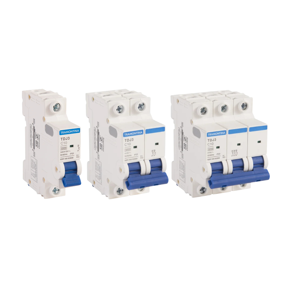 Disjuntor Monopolar Bipolar Tripolar Linha 10A à 