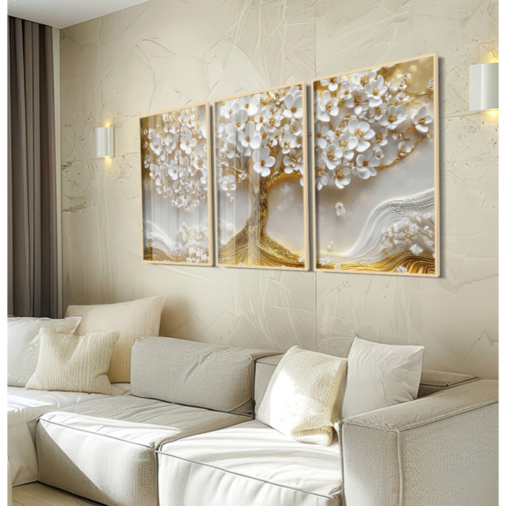 Quadros Decorativos Com Moldura Filete Sala Quarto