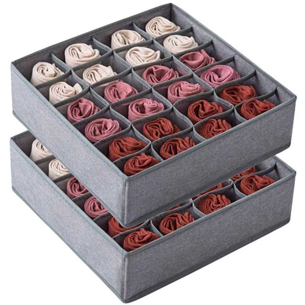 Kit 02 Organizadores De Gavetas Multiúso TNT Calc