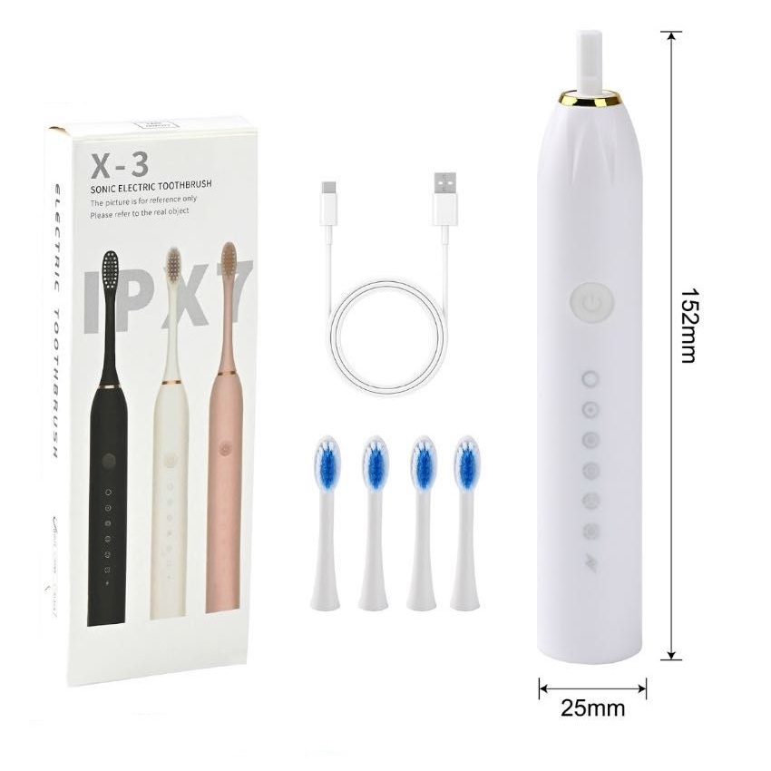 Escova de Dente Elétrica Cabeça Substituivel Son