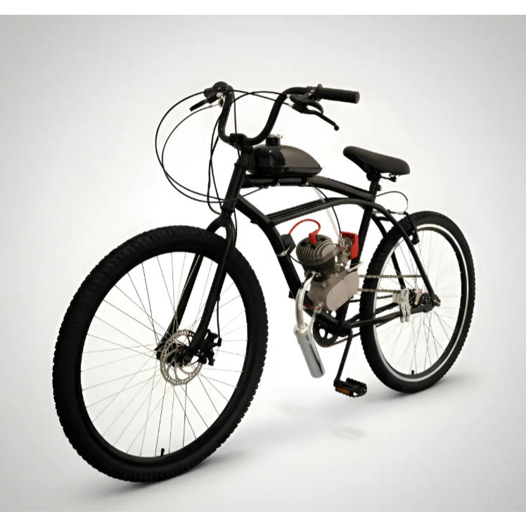 (MONTADA e TESTADA) Bicicleta motorizada 80cc Aro2