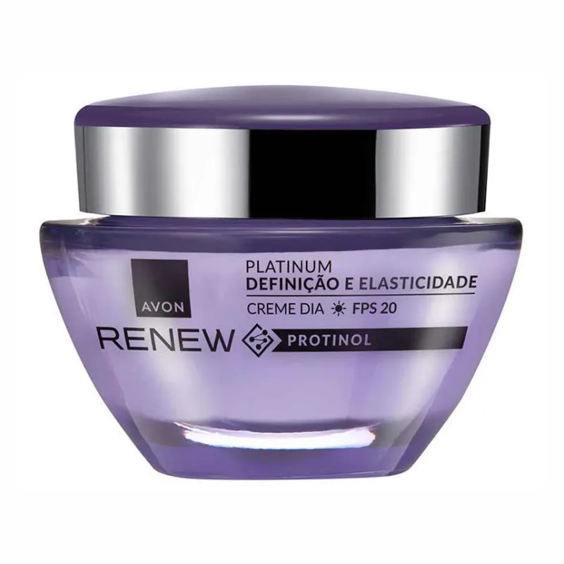 Avon Renew Platinum Creme Dia de 50g Definição e