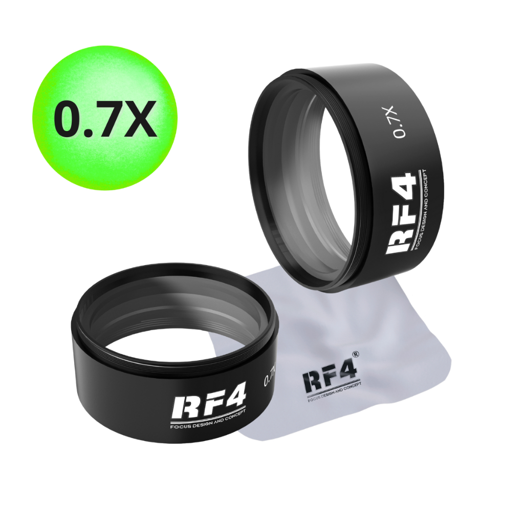 Lente Auxiliar 0.7x Objetiva Para Microscópio Bin