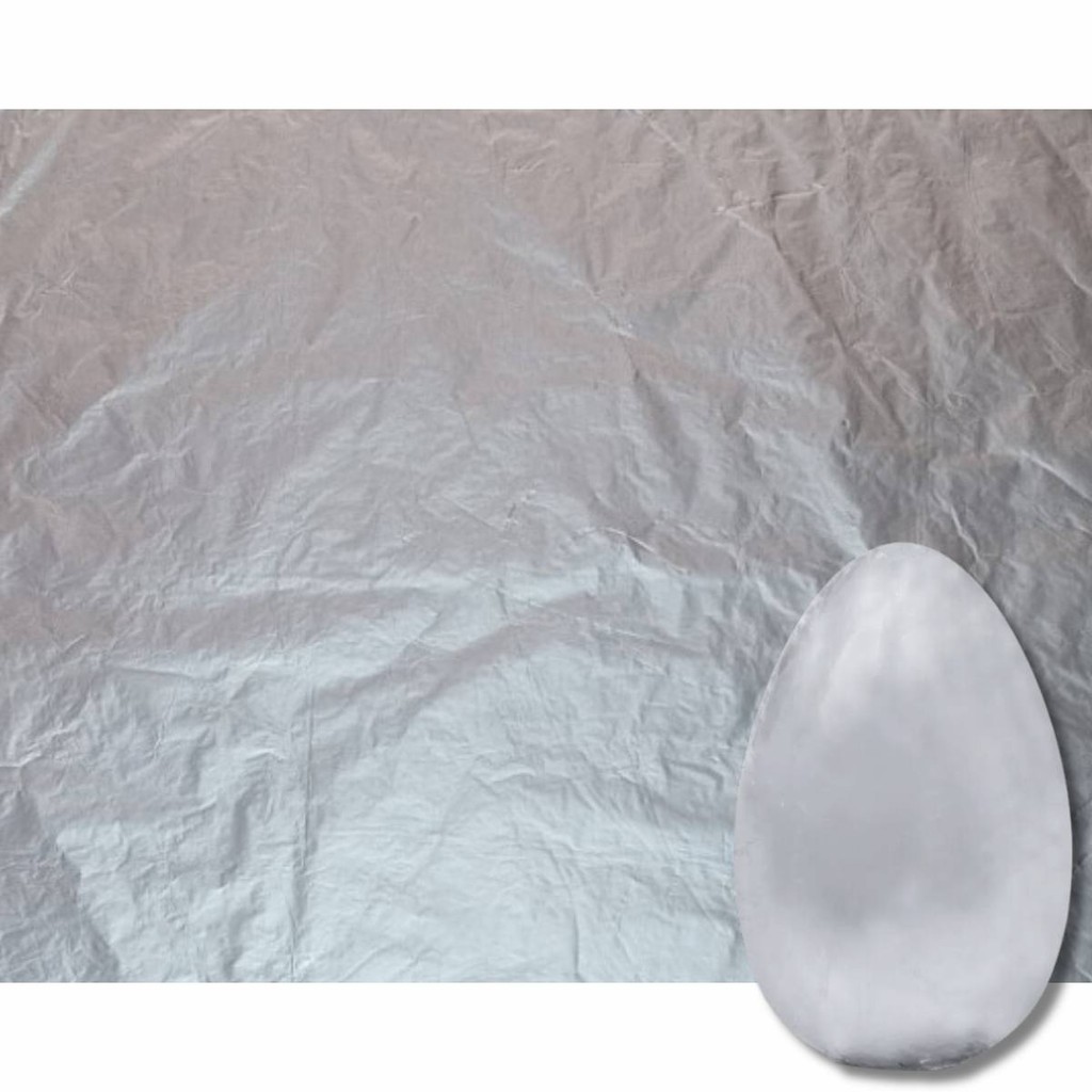 40 Papel Chumbo 40×50 Cm Prata Folha Embalage