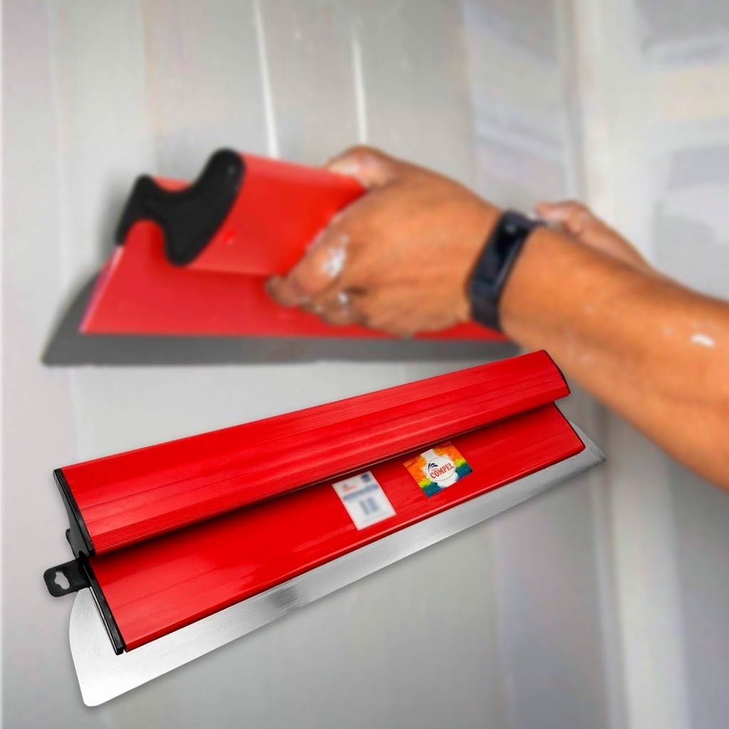 Desempenadeira 60/40/25cm Aço Inox Lâmina Flexí