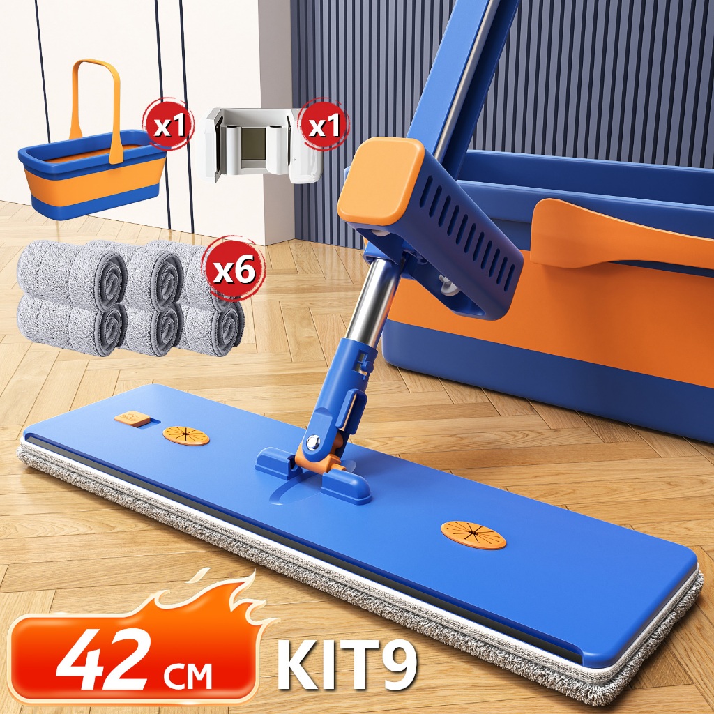 KIT 9 Esfregão Milagroso – Limpa Seco/Úmid