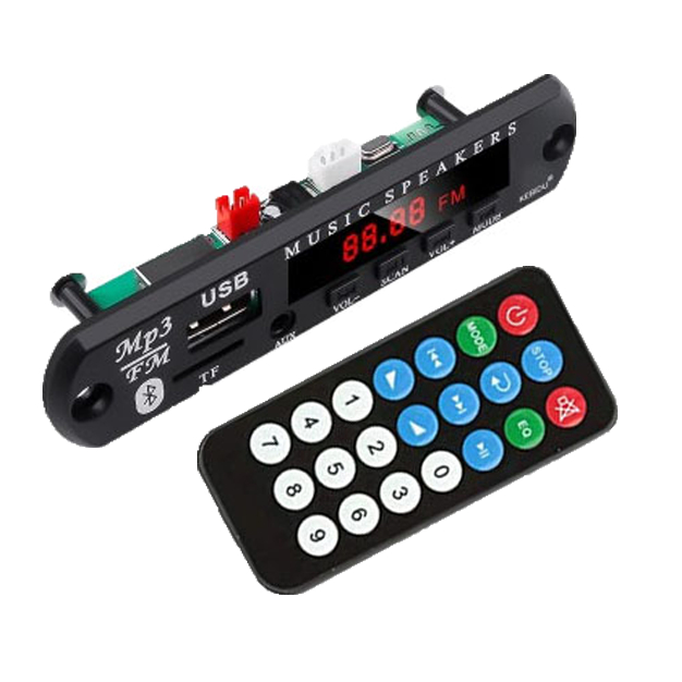 Placa Decodificadora Sem Fio Bluetooth 5.0 DC 12V 