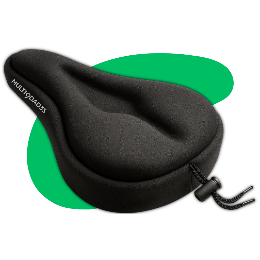 Capa De Banco Selim Bike Gel Silicone Confortável