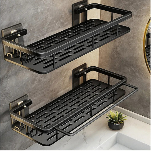 Kit Suporte de Shampoo e Sabonete Prateleira de Ba