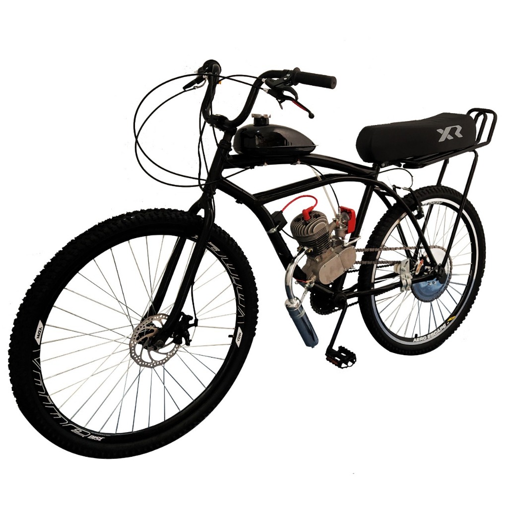 Bike Bicicleta Motorizada 80cc Aro 29 Com Banco Xr