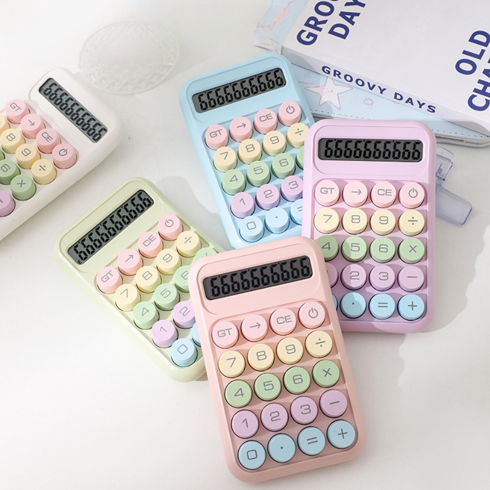 Calculadora de 10 Dígitos Teclado Mecânico cor d