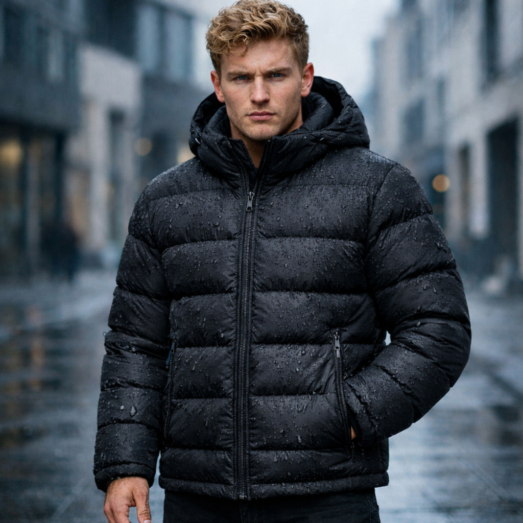 Jaqueta Puffer Bobojaco Corta Vento Nylon Frio Ref