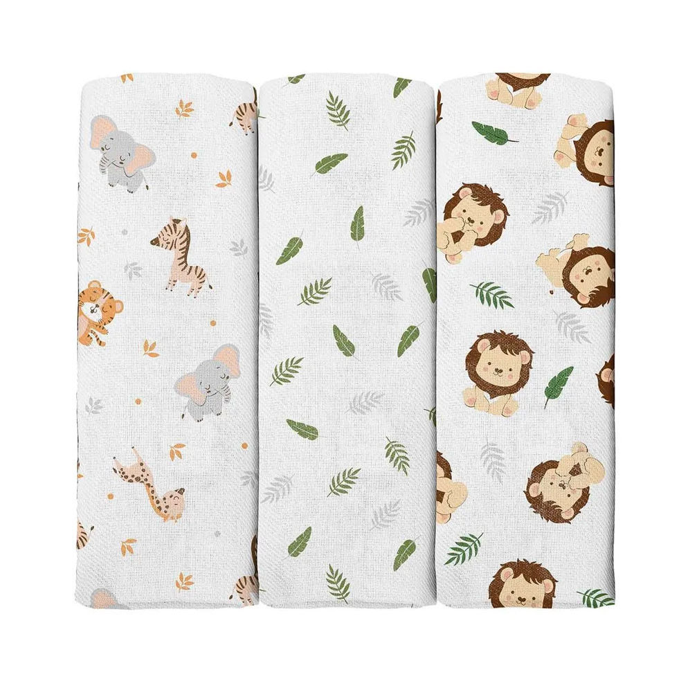 Kit Cueiro Bublim Estampado  80cmX60cm – 3 P