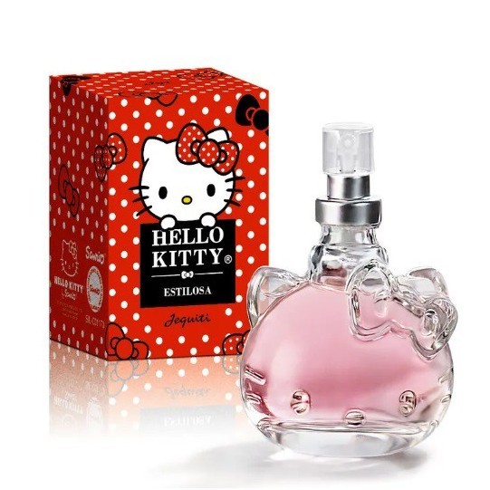 Perfume Deo Colônia Hello Kitty Estilosa Jequiti 